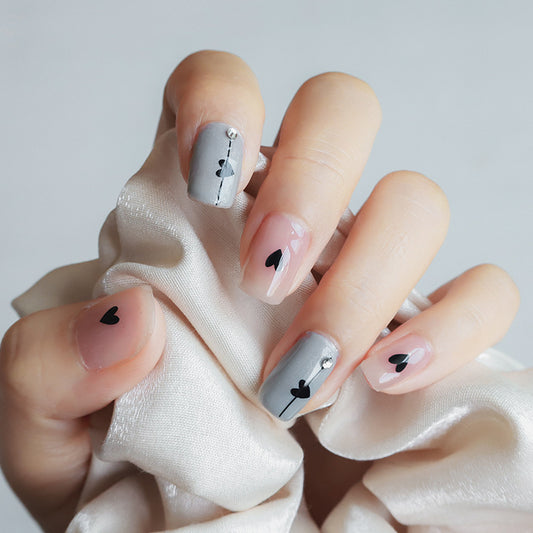 Adhesivos de Uñas Transparentes Esmerilados