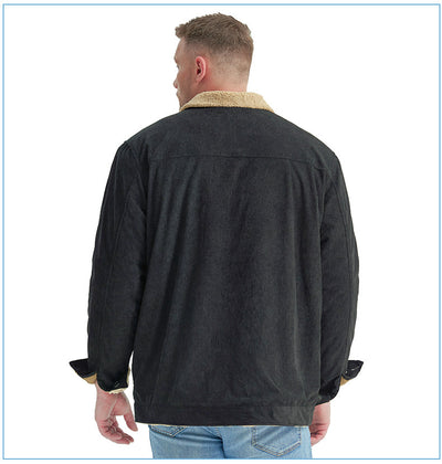 Chaqueta de Cachemira Gruesa para Hombre - Corte Holgado y Casual - Image 42