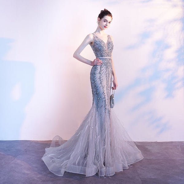 Vestido de Noche Sirena para Boda - Elegancia Sofisticada - Image 4
