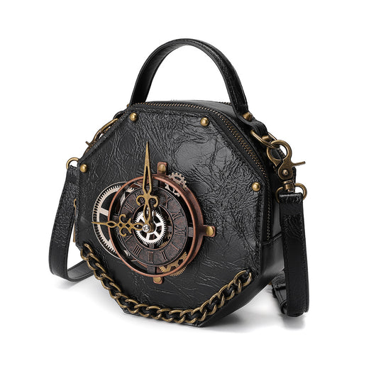 Bolso Bandolera Estilo Punk Industrial Retro para Mujer - Image 12