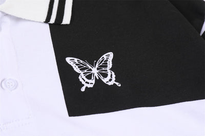 Camiseta Manga Corta Estampado Mariposas para Hombre - Image 13