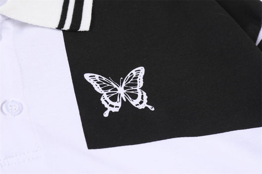 Camiseta Manga Corta Estampado Mariposas para Hombre - Image 13