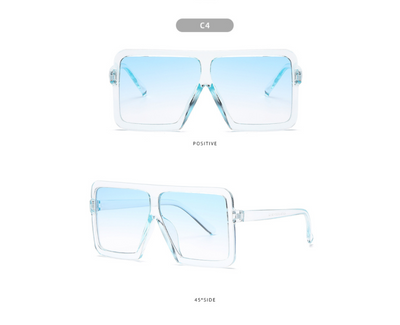 Gafas de Sol Cuadradas Marco Grande - Protección y Estilo - Image 16