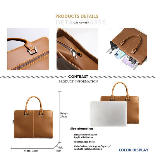 Bolsa Mensajero Ejecutiva Portátil para Negocios - Image 7