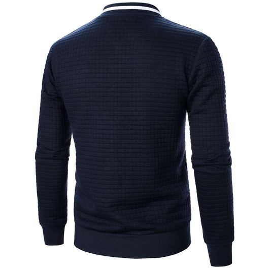 Sudadera con Cierre Deportiva de Cuello Alto para Hombre - Image 28