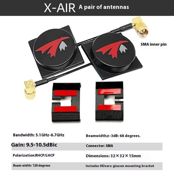 Gafas Antena TRUERC X-AIR MKII para Recepción de Señal - Image 5