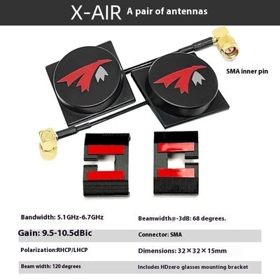 Gafas Antena TRUERC X-AIR MKII para Recepción de Señal - Image 5