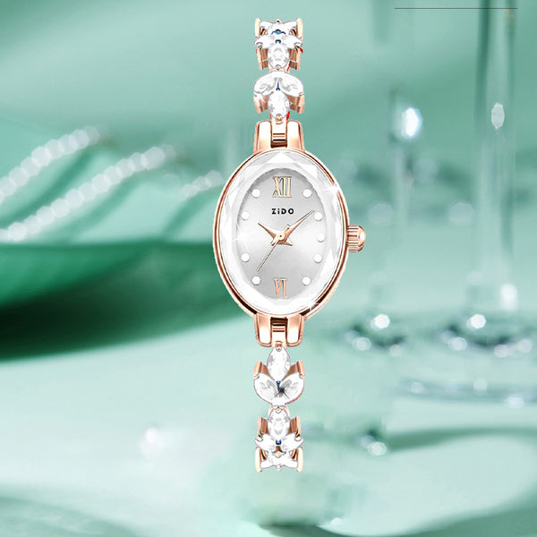 Reloj Deportivo Oval Impermeable para Mujer - Elegancia y Funcionalidad