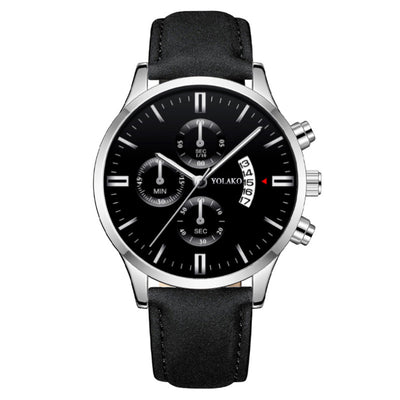 Reloj de Pulsera Cuarzo para Hombre con Tres Esferas y Seis Agujas - Image 13