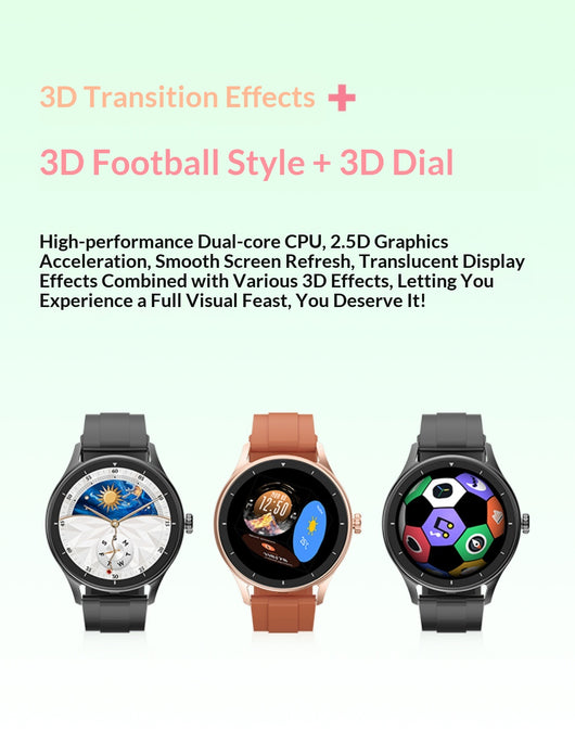 Reloj Deportivo Bluetooth con Doble Correa de Acero Inoxidable Pulido - Image 20