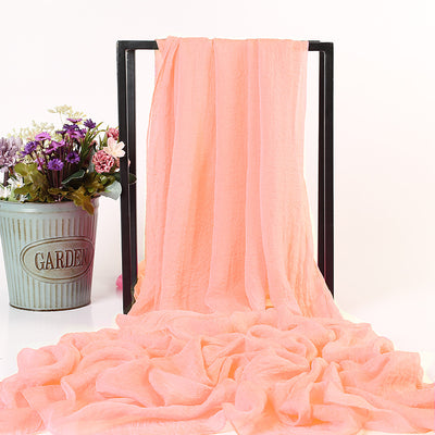 Pañuelo de Seda Simulada para el Sol - Chal Protector UV para Mujer - Image 45