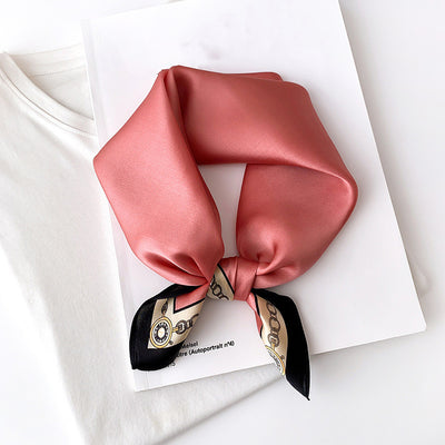 Pañuelo de Seda para Mujer - Accesorio de Moda Versátil - Image 43