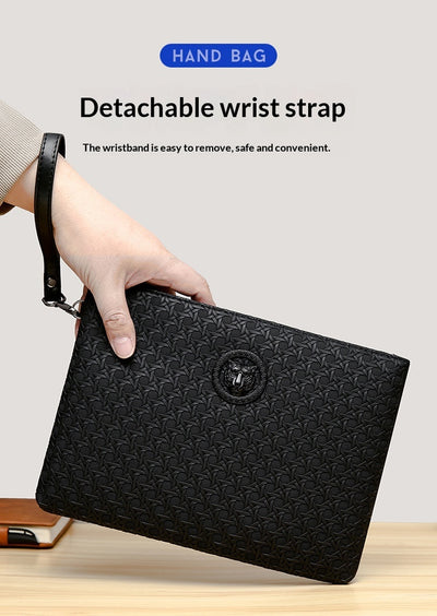 Clutch Personalizado de Textura Tejida con Diseño Minimalista y Gran Capacidad - Image 20