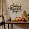 Decoración de Pared con Letras de Hierro - Que Tengas un Día Maravilloso