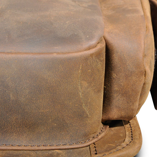Bolsa de Cintura de Cuero Curtido al Aceite Vintage para Hombre - Estilo Outdoor - Image 25