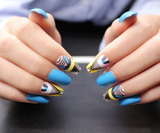 Láminas de Uñas Postizas Mate - Set de 24 Diseños - Image 4