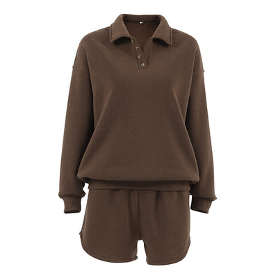 Conjunto Deportivo Polo y Shorts para Otoño e Invierno - Image 5