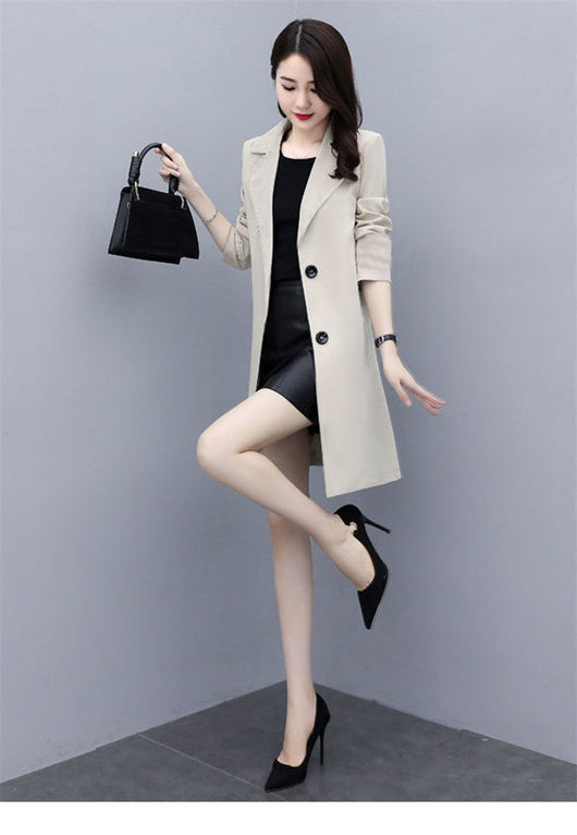 Abrigo Holgado Premium Coreano de Diseño Contemporáneo - Image 18