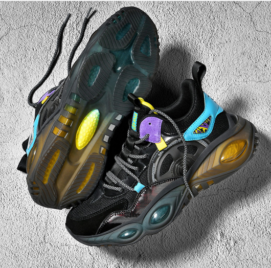 Zapatos Casuales para Hombre con Malla y Cuero Bicolor - Image 17