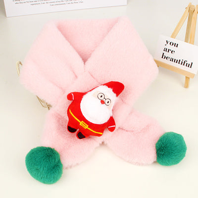 Babero Navideño Infantil con Pelaje Sintético de Conejo - Diseño Cartoon Unisex - Image 20