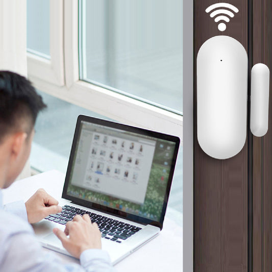 Alarma Inteligente WiFi para Puerta con Sensor Magnético y Notificaciones en App