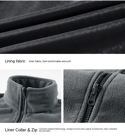 Chaqueta 3 en 1 Impermeable y Cortavientos con Forro Desmontable - Image 12
