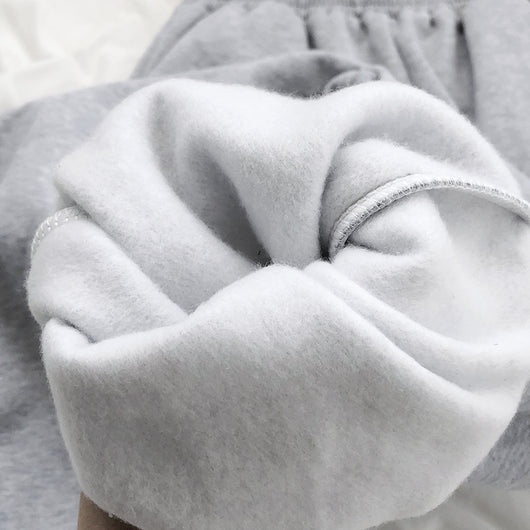Pantalones Cintura Alta con Bordado Smiley Deportivo - Image 6