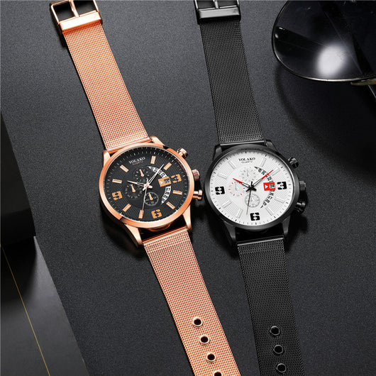 Reloj Digital para Hombre con Tres Ojos y Calendario - Image 2