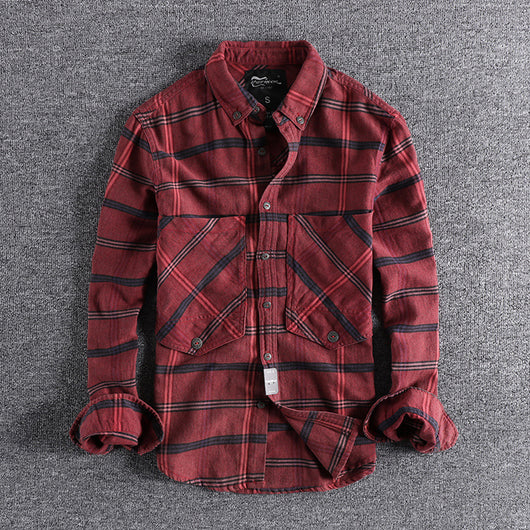 Camisa de Trabajo Moderna con Bolsillos Funcionales - Image 13