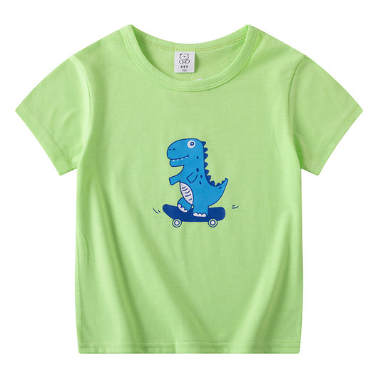 Playera Infantil de Manga Corta Unisex con Diseños Animados - Image 59