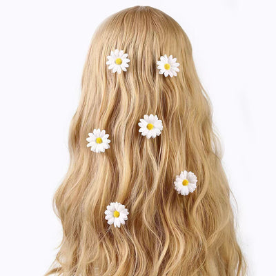 Clip para Cabello Girasol Simulado Premium - Image 6