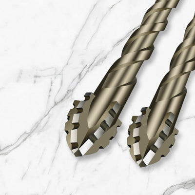 Broca de Aleación de Aluminio con Filo Serrado Excéntrico para Perforación en Seco de Hormigón - Image 4