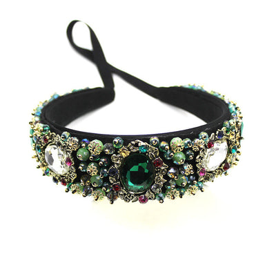Diadema de Lujo Barroca de Alta Costura - Image 13