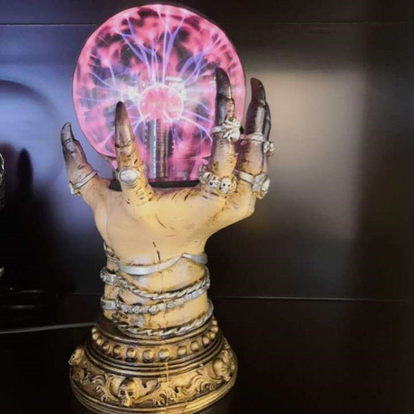 Lámpara Mágica de Luz Estática con Efecto Rayo Ionizado