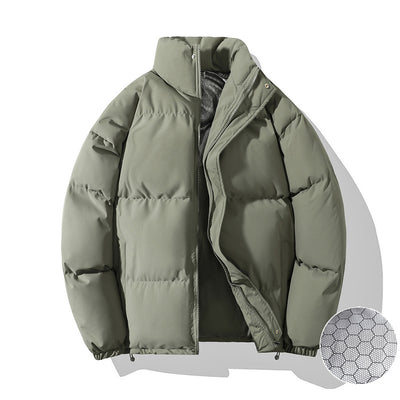 Chaqueta Acolchada Graphene para Parejas - Abrigo Cálido Oversized de Algodón - Image 11