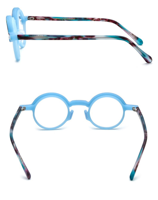 Gafas Redondas Multicolor con Filtro Luz Azul - Image 14