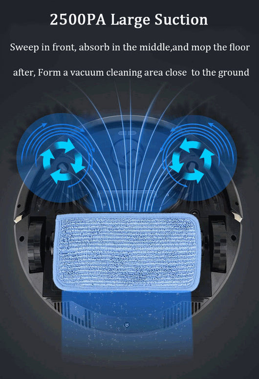 Aspiradora Robótica Inteligente con Recarga Automática y Control Remoto - Image 9