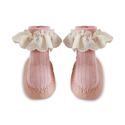 Calcetines y Zapatos Antideslizantes para Bebé - Algodón Suave con Suela Protectora - Image 3