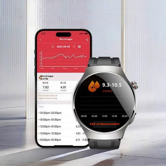 Pulsera Inteligente de Salud: Glucosa, ECG, Presión Arterial y Frecuencia Cardíaca