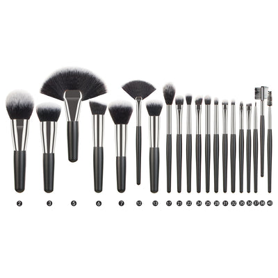 Set Completo de Brochas de Maquillaje con Cerdas Naturales - Image 11