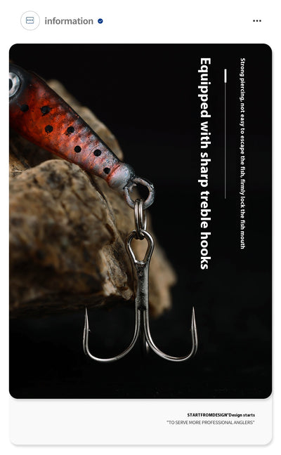 Señuelo Giratorio con Lentejuelas - Pesca de Simulación Manual - Image 21