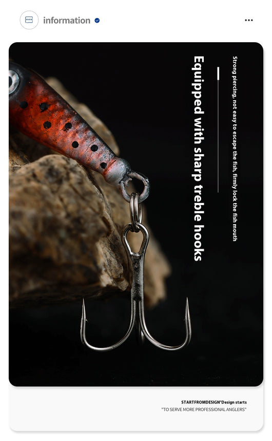 Señuelo Giratorio con Lentejuelas - Pesca de Simulación Manual - Image 21