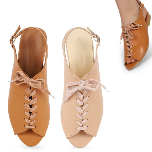 Sandalias Planas con Abertura Tipo Boca de Pez para Mujer - Image 7