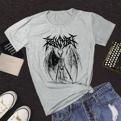Blusa Suelta Estampada de Manga Corta para Mujer - Image 10