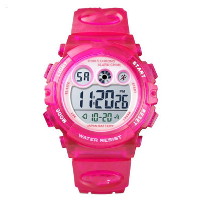 Reloj Electrónico Estudiantil Impermeable Transparente con Diseño Personalizado - Image 3