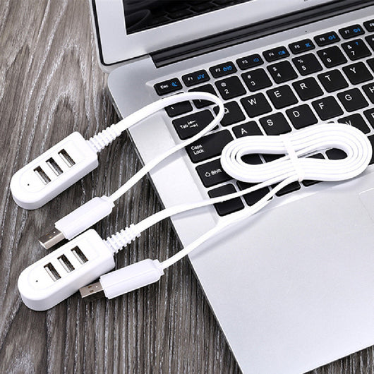 Hub Organizador de Cables Multi-Funcional con Cargador Extendido