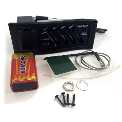 Ecualizador de Cuatro Bandas con Captador de Vibración para Piano Eléctrico - Image 10