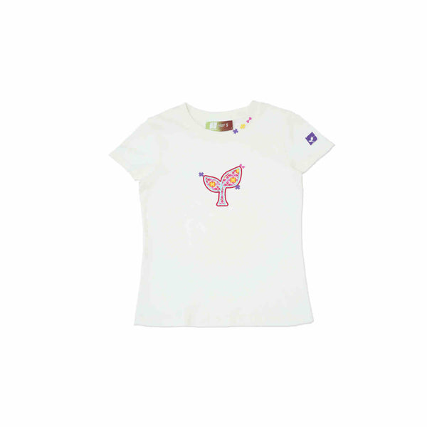 Camiseta Slim Fit Bordada Manga Corta para Mujer - Image 7