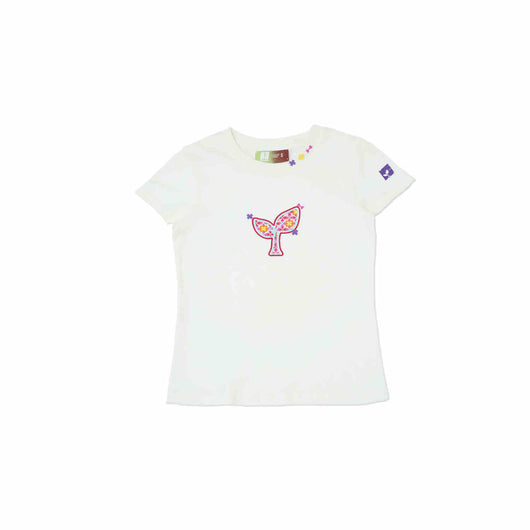 Camiseta Slim Fit Bordada Manga Corta para Mujer - Image 7
