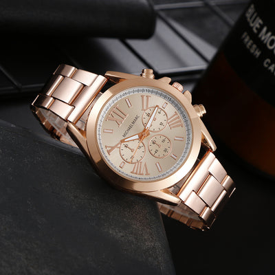 Reloj de Pulsera Hombre Acero Inoxidable Cuarzo Elegante - Image 3